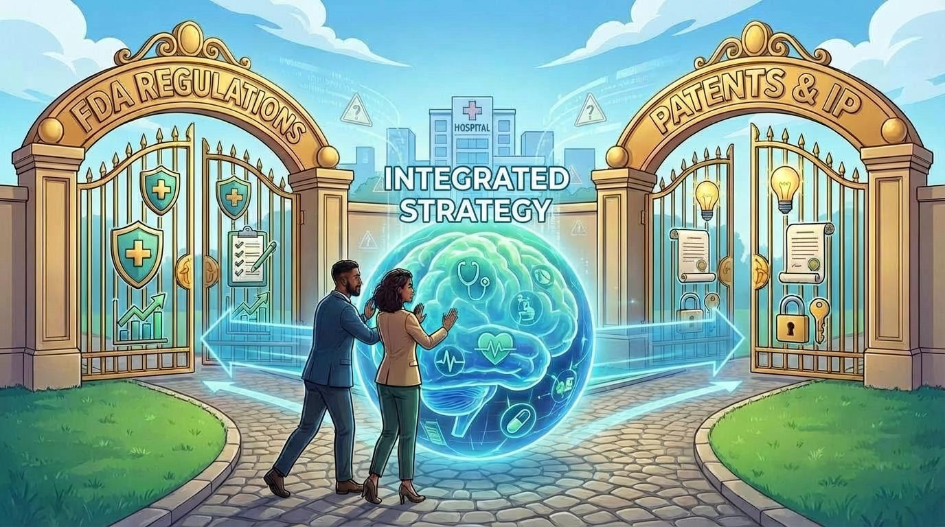 FDA & Patent Strategy for Healthcare AI Founders | Legal Guide