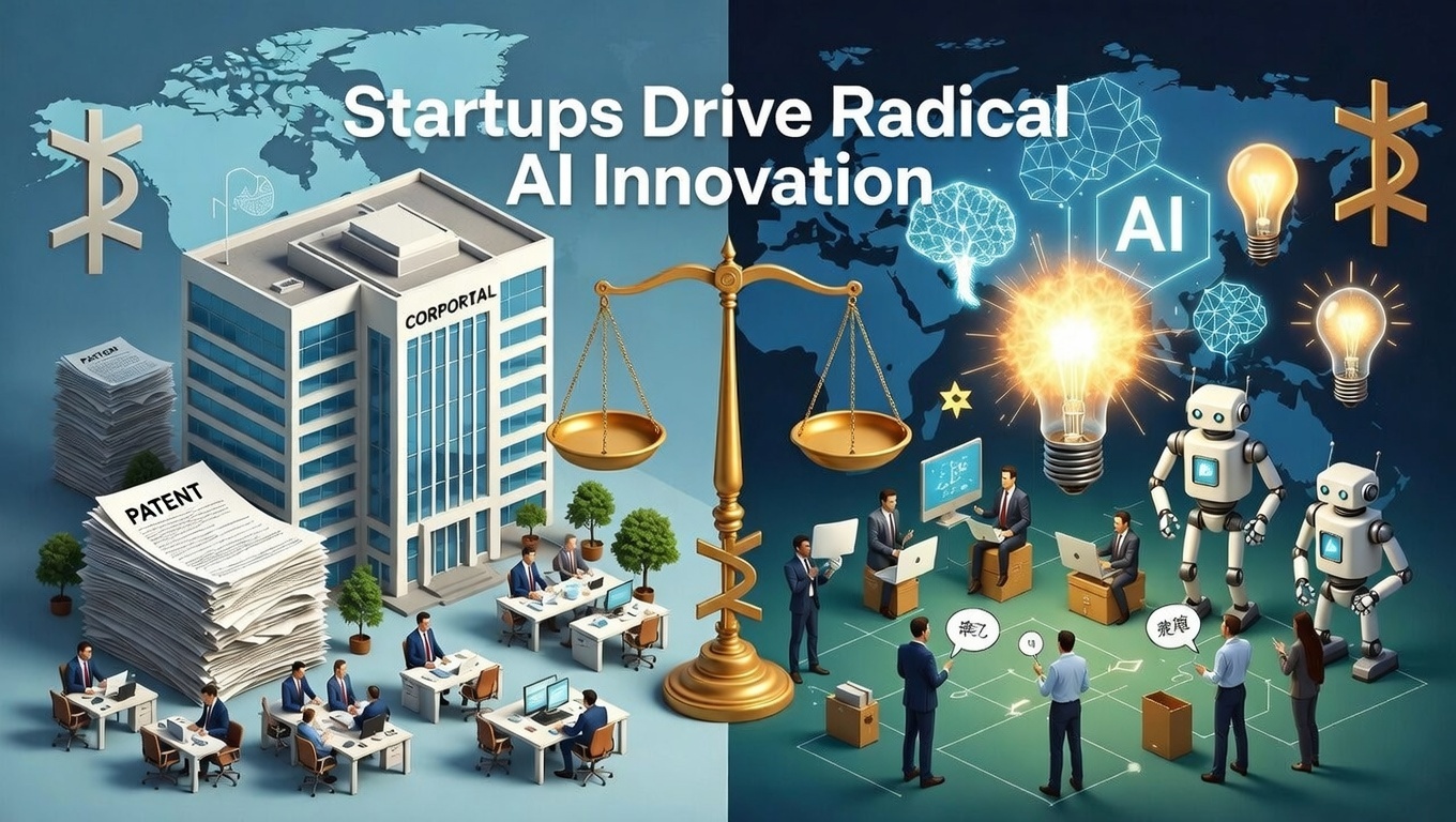 AI Startups vs. Big Firms: Who Drives Real Innovation?