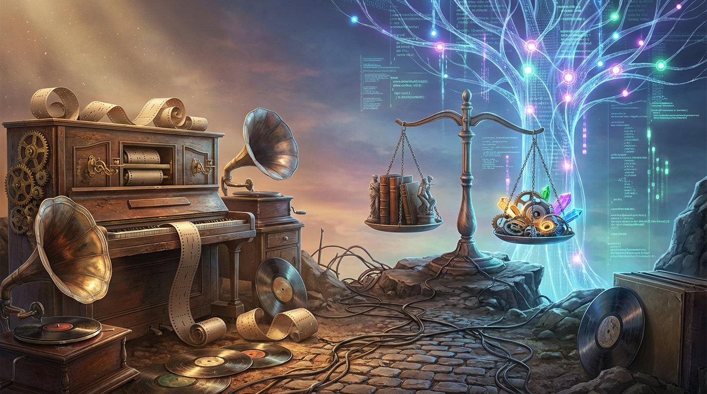 AI Copyright & the Player Piano: History Repeating